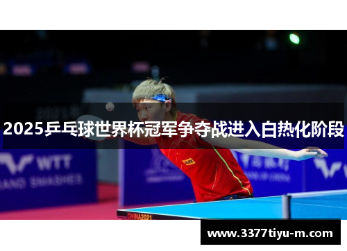 2025乒乓球世界杯冠军争夺战进入白热化阶段